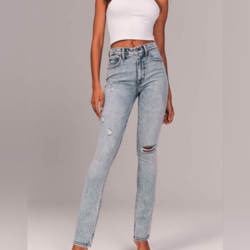 NWT A&F 90s high rise